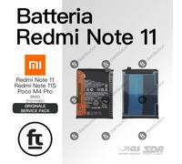 XIAOMI BATTERIA REDMI NOTE 11/11 S/POCO M4 PRO 21121119SC 2201117SG BN5D ORIGINA