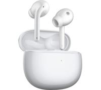Xiaomi Buds 3 (Gloss White), Connessione Bluetooth 5.2, Fino a 32 Ore di Durata, Cancellazione del Rumore fino a 40dB, Resistente a polvere e acqua, Versione Italiana