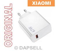 Xiaomi Caricabatterie Casa Originale Usb Mdy-14-ew 67w White Per Redmi 10c 12 5g