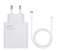 XIAOMI CARICABATTERIE CASA RICAMBIO ORIGINALE MDY-12-EH 67W CAVO USB-C 79015DA