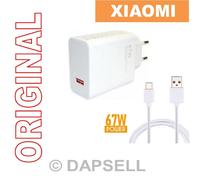 Xiaomi Caricabatterie Casa Ricambio Originale Mdy-12-eh 67w Cavo Usb-c Poco C40