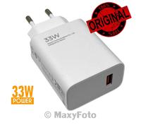 XIAOMI CARICABATTERIE CASA RICAMBIO ORIGINALE USB MDY-16-EF 33W WHITE 795BDFA
