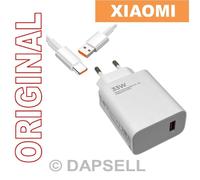 Xiaomi Caricabatterie Original Casa Mdy-16-ef 33w Cavo Usb-c Per Mi 10i 10s 10t