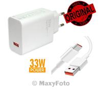 XIAOMI CARICABATTERIE ORIGINAL CASA MDY-16-EF 33W PIU CAVO USB-C WHITE 795BE5A