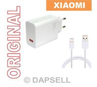 Xiaomi Caricabatterie Original Mdy-11-ez 33w Cavo Usb-c Redmi Note 10 Pro Max 7