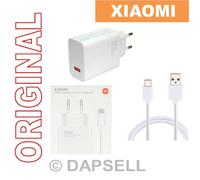 Xiaomi Caricabatterie Original Turbo Mdy-11-ez 33w Cavo Usb-c Mi 10s 10t Lite 4c