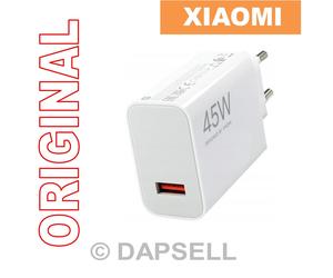 Xiaomi Caricabatterie Ricambio Originale Usb Mdy-17-ef 45w White Per Poco C85 5g