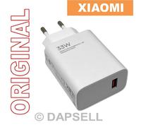 Xiaomi Caricabatterie Turbo Originale Usb Mdy-16-ef 33w Per Redmi Note 11t 5g 4x