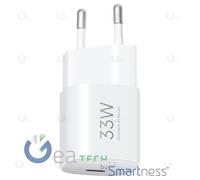 XIAOMI CARICATORE ORIGINALE 33W NANO POWER ADAPTER USB-C RAPIDO | BIANCO