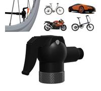 XIAOMI Catena Ecologica, QiCYCLE Connettore Valvola Gonfiaggio Pneumatici, Adattatore per Valvola Bici Auto Moto e compressori per pneumatici, Valvole Schrader e Presta, per Bosch Michelin Continental