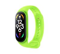 Xiaomi Cinturino Smart Band 7 Neon Green, Verde fluorescente, 160-224 mm