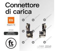 XIAOMI CONNETTORE RICARICA 13 2211133C ORIGINALE SERVICE MICROFONO DOCK DI CARIC