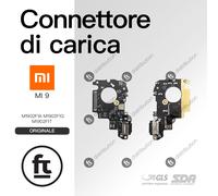 XIAOMI CONNETTORE RICARICA MI 9 ORIGINALE MICROFONO PCB CARICA