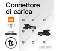 XIAOMI CONNETTORE RICARICA REDMI 8 8A M1908C3 MICROFONO DOCK PCB CARICA TYPE C