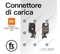 XIAOMI CONNETTORE RICARICA REDMI NOTE 11 PRO+ 5G DOCK PCB CARICA