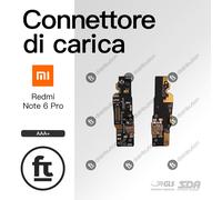 XIAOMI CONNETTORE RICARICA REDMI NOTE 6 PRO M1806E7TG MICROFONO DOCK PCB CARICA