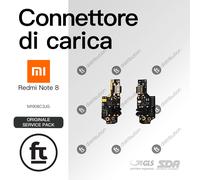 XIAOMI CONNETTORE RICARICA REDMI NOTE 8 ORIGINALE SERVICE M1908C3JG MICROFONO DO