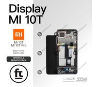 XIAOMI DISPLAY MI 10T / MI 10T PRO M2007J3SY ORIGINALE SERVICE NERO TOUCH SCREEN