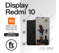 XIAOMI DISPLAY REDMI 10 5G/ POCO M4 5G/ POCO M5 4G 22041219G ORIGINALE SERVICE N