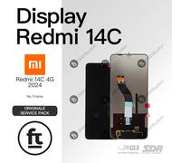 XIAOMI DISPLAY REDMI 14C 4G 2024 ORIGINALE SERVICE NO FRAME TOUCH