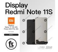 XIAOMI DISPLAY REDMI NOTE 11S 4G/ NOTE 11 4G/ POCO M4 PRO 4G INCELL NO FRAME