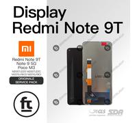 XIAOMI DISPLAY REDMI NOTE 9T/ NOTE 9 5G/ POCO M3 ORIGINALE SERVICE NO FRAME TOUC