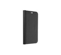 XIAOMI Flip Luna Carbon Capa/Bolsa per Xiaomi Xiaomi Redmi Note 10 5G, Black