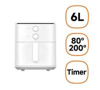 Xiaomi MAF13 Singolo 6 L Indipendente 1550 W Friggitrice ad aria calda Bianco