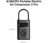 Xiaomi Compressore d'aria elettrico portatile 2 Pro