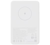 Xiaomi Magnetic Power Bank 5000 mAh GL, ricarica magnetica rapida da 7,5 W max, attrazione magnetica 10N, 1 porta di uscita, costruita con sicurezza, sicura da trasportare in aereo