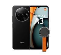 Xiaomi MediaTek Helio G36,5000 mAh (tipo) Redmi A3 Midnight Black-Smartphone-3+64 GB, batteria AI dual camera, display liscio 6,71" 90 Hz (versione UK+2 anni di garanzia)