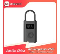 Xiaomi Mi compressore d'aria portatile 2/2D gonfiatore digitale per pneumatici pompa ad aria elettrica con lampada a LED per auto moto biciclette