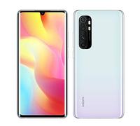 Xiaomi Mi Note 10 Lite Smartphone, 6 GB + 128 GB, Quad Camera, 6.47″, 3D Curved AMOLED Display, 5260 mAh, Bianco (Glacier White)
