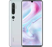 Xiaomi Mi Note 10 Smartphone (16,43cm (6,47") 3D Curved AMOLED FHD+ Display, 128GB interner Speicher + 6GB RAM, 108MP KI-Penta-Rückkamera, 32MP Selfie-Frontkamera, Dual-SIM, Android 9) Glacier White