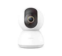 Xiaomi Mi Smart Camera C300 Home Security Camera Risoluzione 2K telecamera Wifi Interno Sorveglianza, 360° Telecamera Panoramica, Rilevamento umano Intelligente AI, Audio bidirezionale, Bianco