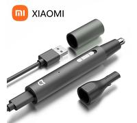 Xiaomi Norma Mijia Elettrico Naso Orecchio Tagliacapelli per Uomo Indolore Ricaricabile Basette Sopracciglia Barba 3 in 1 Tagliacapelli Rasoio