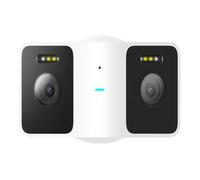 XIAOMI Outdoor Camera CW100 Dual (Videocamera di sorveglianza), doppio obiettivo, immagine nitida, protezione AI locale, visione notturna colorata intelligente, IP66 resistente all'acqua e polvere