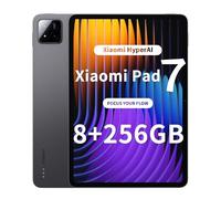 Xiaomi Pad 7 Tablet, 11,2 Pollici, 8 + 256 GB, Display 3,2 K 144 Hz, Snapdragon 7 + Gen 3, Batteria 8850 mAh, HyperAI, Altoparlante Quad, Esperienza Desktop Senza Soluzione di continuità, Grigio