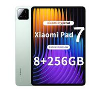 Xiaomi Pad 7 Tablet, 11,2 Pollici, 8 + 256 GB, Display 3,2 K 144 Hz, Snapdragon 7 + Gen 3, Batteria 8850 mAh, HyperAI, Altoparlante Quad, Esperienza Desktop Senza Soluzione di continuità, Verde