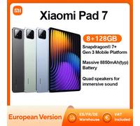Xiaomi Pad 7 Qualcomm Snapdragon 128 GB 28,4 cm (11.2") 8 GB Wi-Fi 6E (802.11ax) Grigio