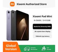 XIAOMI Pad Mini, Tablet 8,8 pollici, Schermo 3K, 256 GB, Processore MediaTek Dimensity 9400+, 8 GB, Batteria 7500 mAh, Grigio, Ricarica 67 W (Pollici, 8,8, Grigio, WiFi, 256, GB)