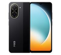 XIAOMI POCO C71 Smartphone 4+128GB, 32MP AI Dual Camera, Immersive 6.88" Display, batteria massiva 5200 mAh, Powered by 15W Fast Charging, Secure Fingerprint and Face Unlock (Black)