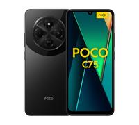 Xiaomi POCO C75 4G - Smartphone 6+128 GB, 2,0 GHz, display immersivo da 6,9 pollici, batteria massiccia da 5160 mAh, doppia fotocamera trasparente da 50 MP AI, potente processore octa-core (versione