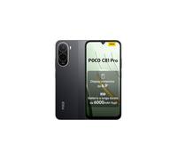 POCO C81 Pro Smartphone 4+128GB, Batteria da 6000mAh(typ), Display immersivo 6,9" con refresh rate 120Hz, Fotocamera AI doppia da 13MP, Design elegante e raffinato, Nero, Garanzia 2 anni+1 anno extra