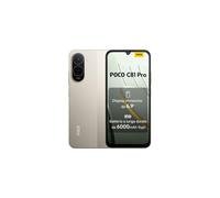 POCO C81 Pro Smartphone 4+128GB, Batteria da 6000mAh(typ), Display immersivo 6,9" con refresh rate 120Hz, Fotocamera AI doppia da 13MP, Design elegante e raffinato, Oro, Garanzia 2 anni+1 anno extra