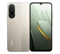 XIAOMI POCO C81 Pro 4G Smartphone, 4+128GB, 6,9", Unisoc T7250, 6000 mAh, 15 W, Android 15, display IPS LCD 120 Hz, con caricatore (oro)