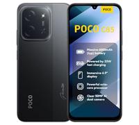 Xiaomi POCO C85, Smartphone 6+128GB, Display 6,9" 120Hz 7,99mm Design, MediaTek Helio G81-Ultra Octa-core, Doppia fotocamera AI da 50MP, 6000mAh, garanzia di 2 anni, Nero, Caricabatteria non incluso