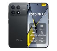 Xiaomi POCO F8 Pro, Smartphone 12+512 GB, Display AMOLED 6,59" 120Hz, Tripla Fotocamera 50MP Teleobiettivo 60mm, Audio Sound by Bose, Batteria 6210mAh, Nero, Garanzia 2 anni, Caricatore escluso