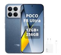 XIAOMI POCO F8 Ultra Smartphone 12+256GB, Snapdragon 8 Elite Gen 5, 6.85" 120Hz AMOLED Display, Hypercharge 100W Charging and 50W Wireless, anche 67W Charger