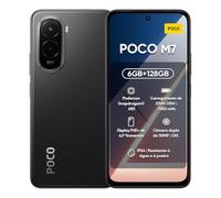 XIAOMI POCO M7 4G Smartphone 6GB+128GB,Batteria Super Grande 7000mAh,Schermo Immersivo FHD + 6.9'' 144Hz,Snapdragon 685,MicroSD,Nero